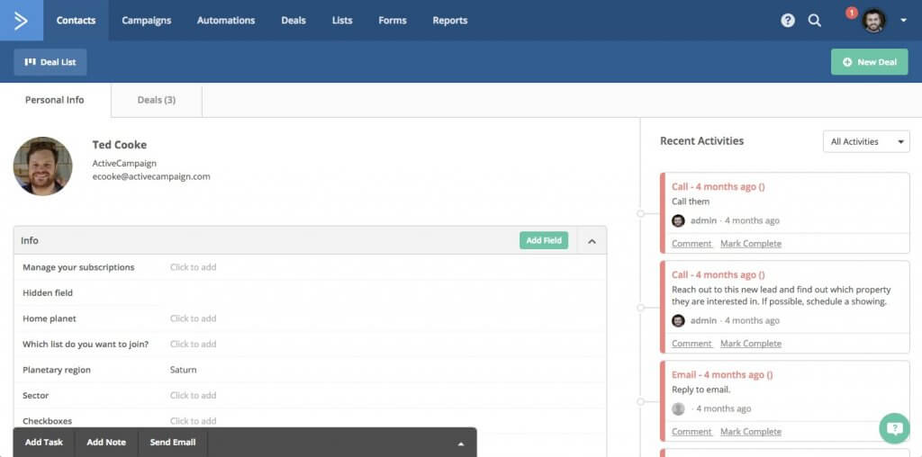 active-campaign-hubspot-alternative-contact-record-view