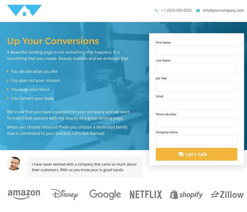 hubspot-landing-page-example