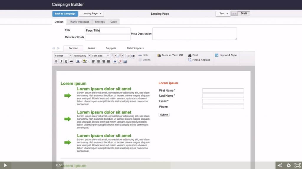 infusionsoft-landing-page-creator