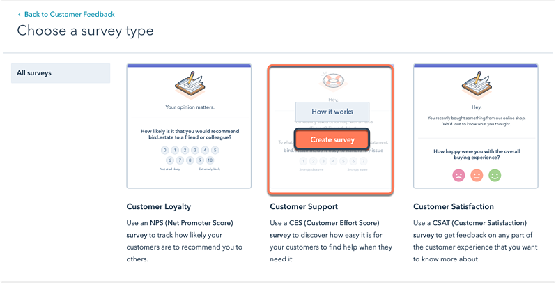 customer-support-set-up-survey