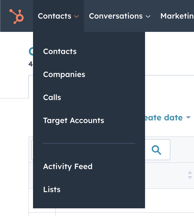 Contact, Deal and Company Views in HubSpot