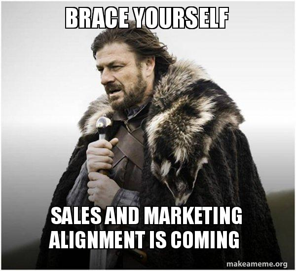 meme about sales and marketing