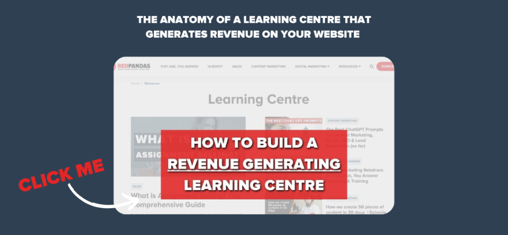 The Anatomy of a Learning Centre that Generates Revenue on Your Website