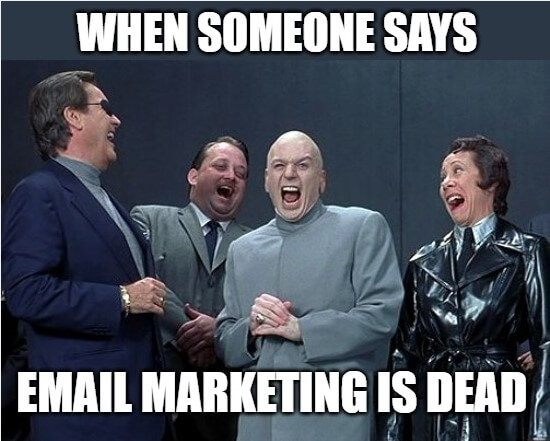email marketing meme