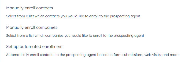 hubspot prospecting agent