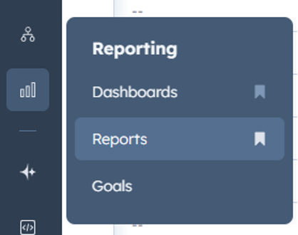 reporting tool section