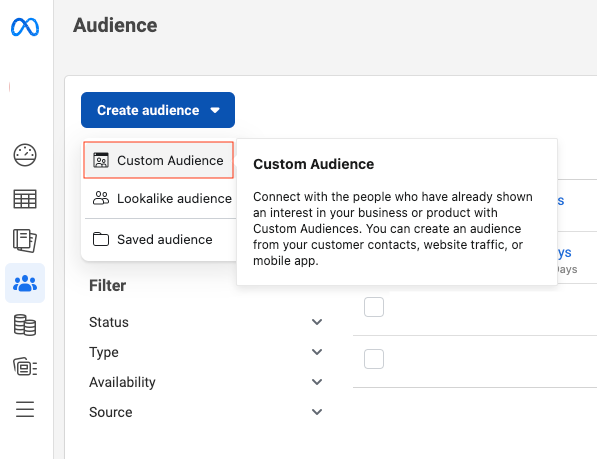 meta ads audience